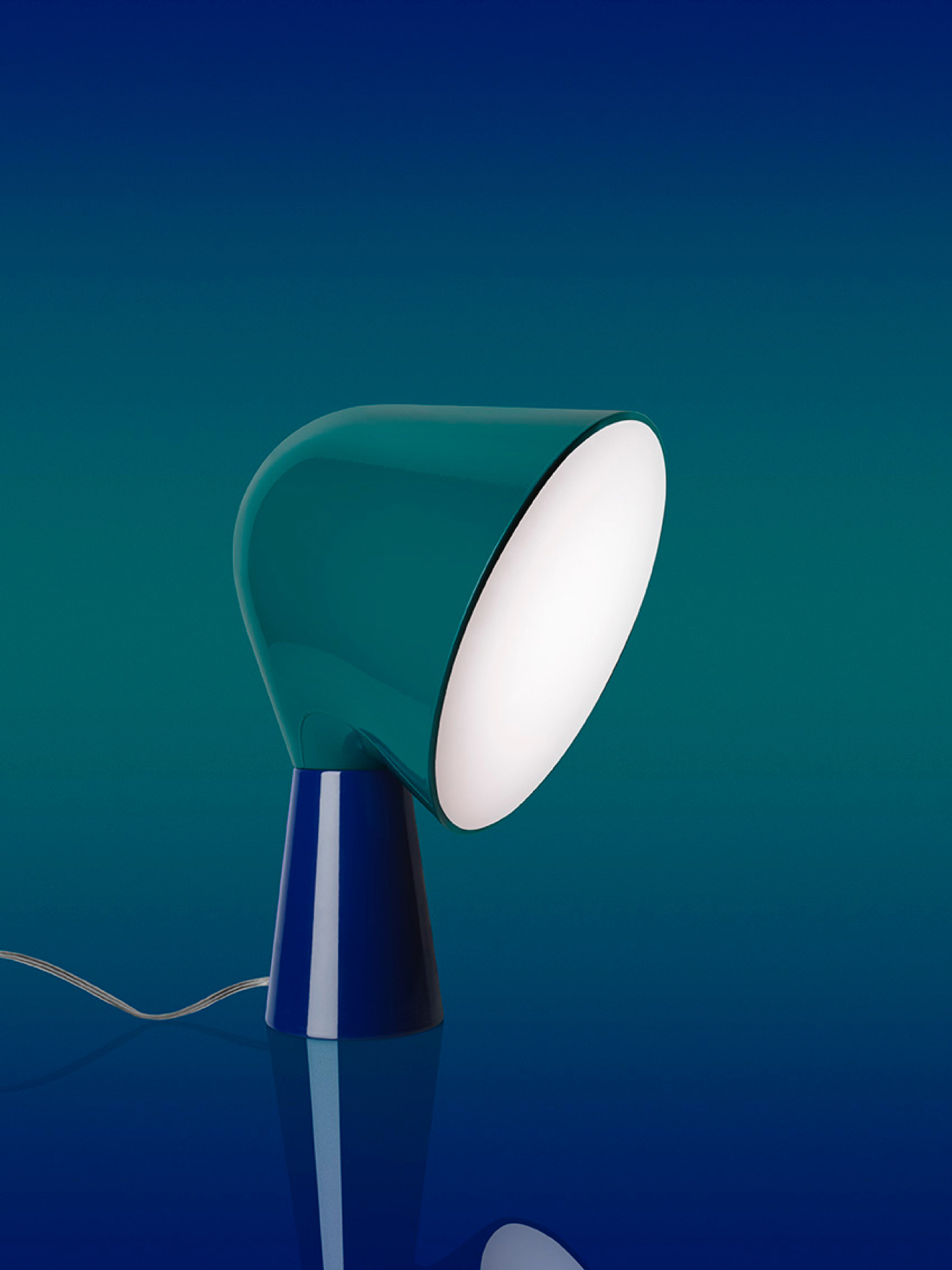 Binic Be Colour Verde Marino e Blu Oceano - FOSCARINI 2000001 02 Binic Be Colour Verde Marino e Blu Oceano - FOSCARINI 2000001 02