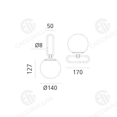NH1217 T Led Lampada Tavolo - ARTEMIDE 1217010A NH1217 T Led Lampada Tavolo - ARTEMIDE 1217010A