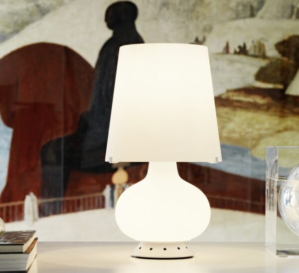 Lampada Da Tavolo 1853/0 Piccola Bianco - FONTANA ARTE F185300100BINE
