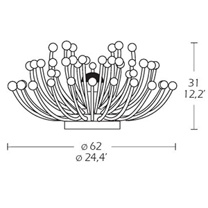 PISTILLO TAVOLO - Sp light 100160CR - SP LIGHT 419 100160CR PISTILLO TAVOLO - Sp light 100160CR - SP LIGHT 419 100160CR