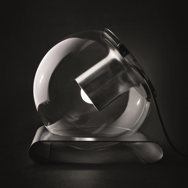 The Globe Tavolo 30 Oro Satinato - OLUCE L0228 OR The Globe Tavolo 30 Oro Satinato - OLUCE L0228 OR