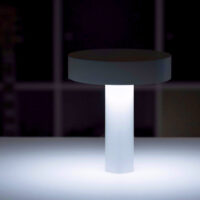 Popup Led luce e musica lampada tavolo batteria ricaricabile - DAVIDE GROPPI 1A2610300.30.00