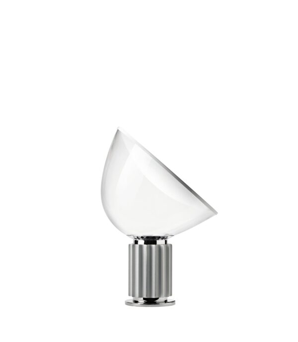 taccia led lampada tavolo argento anodizzato - FLOS F6607004