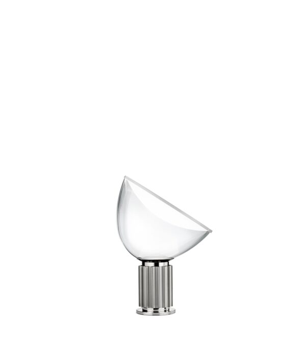 taccia led small lampada tavolo argento anodizzato - FLOS F6604004