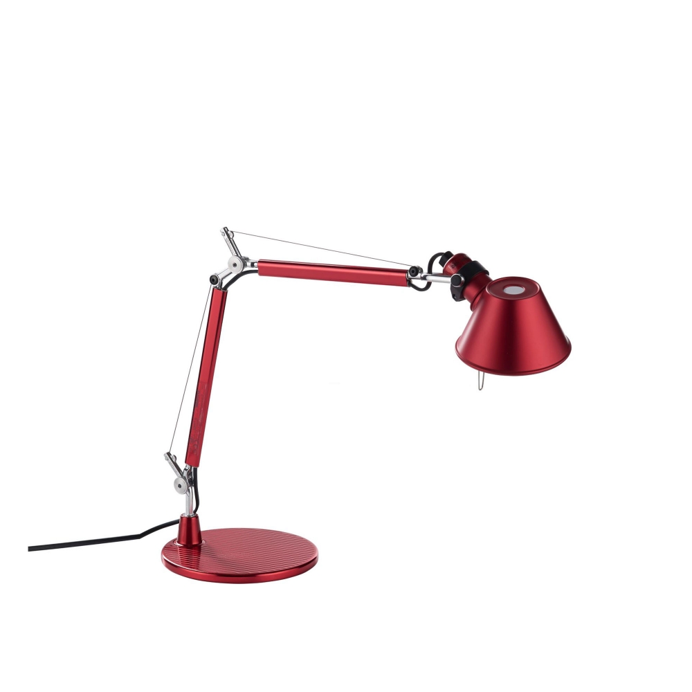Tolomeo Micro Rosso Lampada Tavolo - ARTEMIDE A011810 Tolomeo Micro Rosso Lampada Tavolo - ARTEMIDE A011810