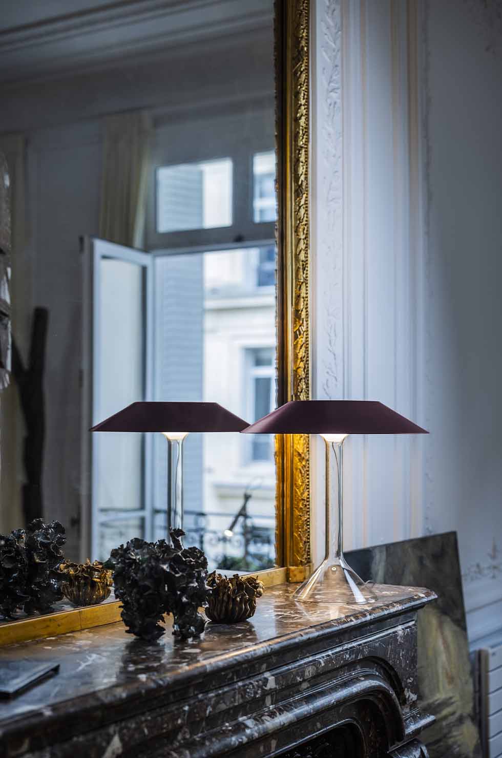 Chapeaux M Tavolo Rosso - FOSCARINI FN3140T100-68E00 Chapeaux M Tavolo Rosso - FOSCARINI FN3140T100-68E00