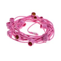 CATENARIA AMAR BT503 - IP44 E27 GIUNT.ROSA12,5 MT - AMARCORDS BT503