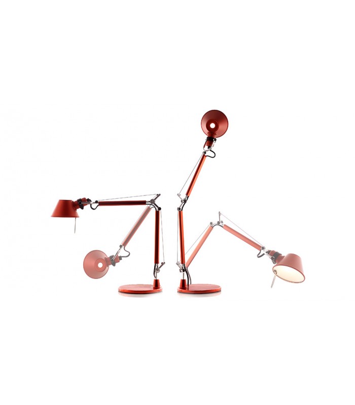 Tolomeo Micro Rosso Lampada Tavolo - ARTEMIDE A011810 Tolomeo Micro Rosso Lampada Tavolo - ARTEMIDE A011810