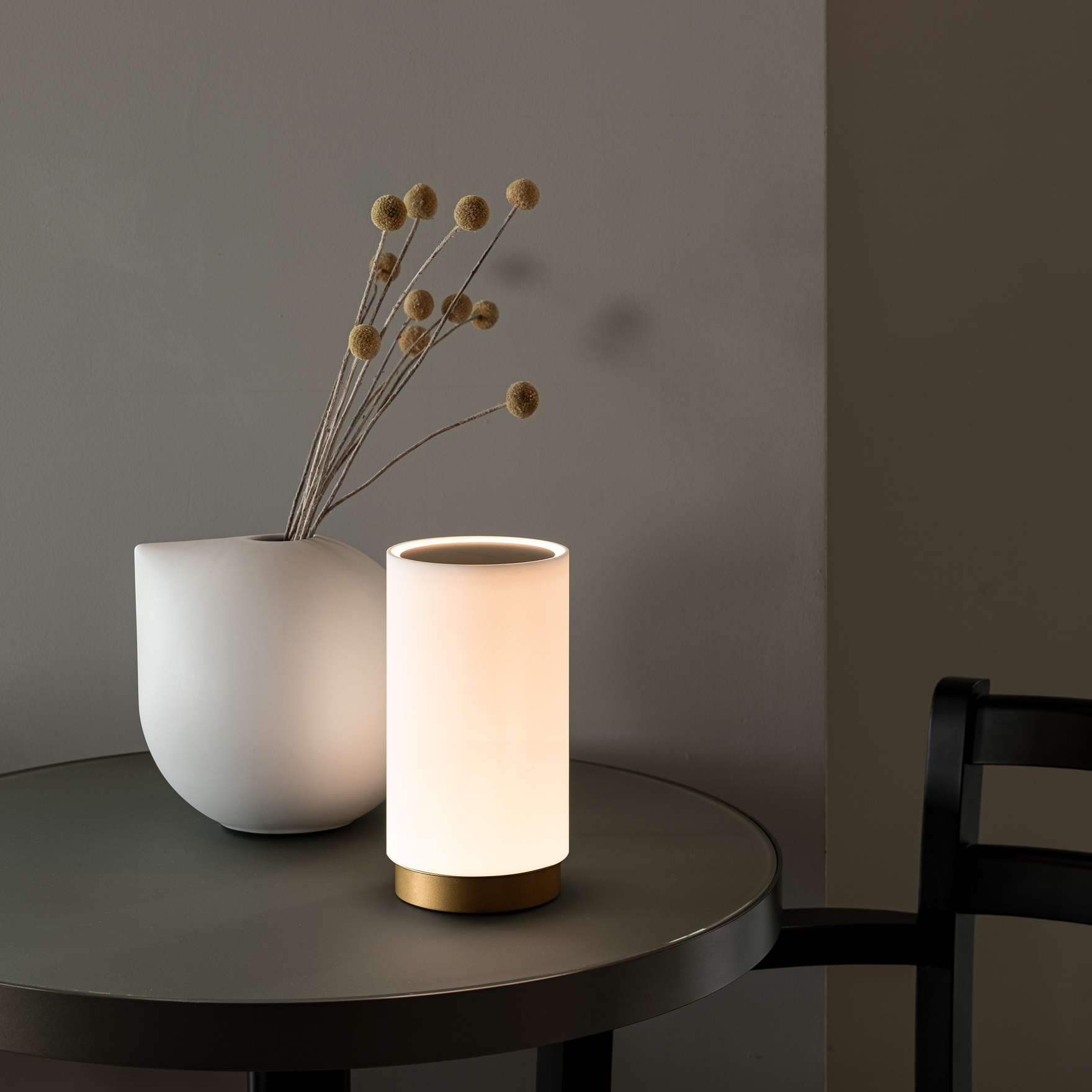 Bugia Led Ricaricabile Tavolo Ottone - DAVIDE GROPPI 19490800 Bugia Led Ricaricabile Tavolo Ottone - DAVIDE GROPPI 19490800