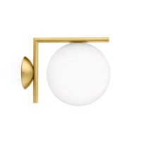 IC Lights Parete o Soffitto 2 Ottone Spazzolato - FLOS F3179059