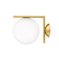 IC Lights Parete o Soffitto 1 Ottone Spazzolato - FLOS F3178059