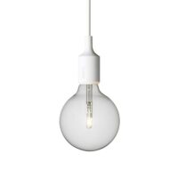 E27 Pendant Led Bianco Sospensione - Lampada Led Compresa - MUUTO 13341