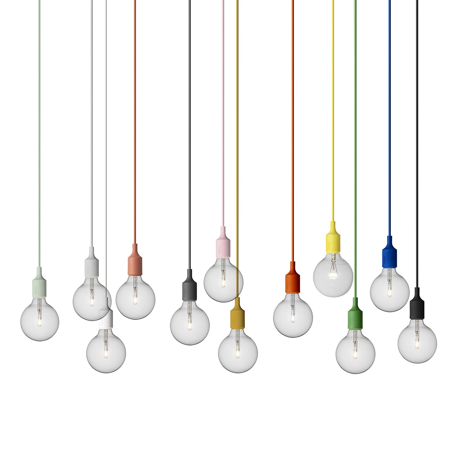 E27 Pendant Verde Sospensione Led - Lampada Led Compresa - MUUTO 13347 E27 Pendant Verde Sospensione Led - Lampada Led Compresa - MUUTO 13347