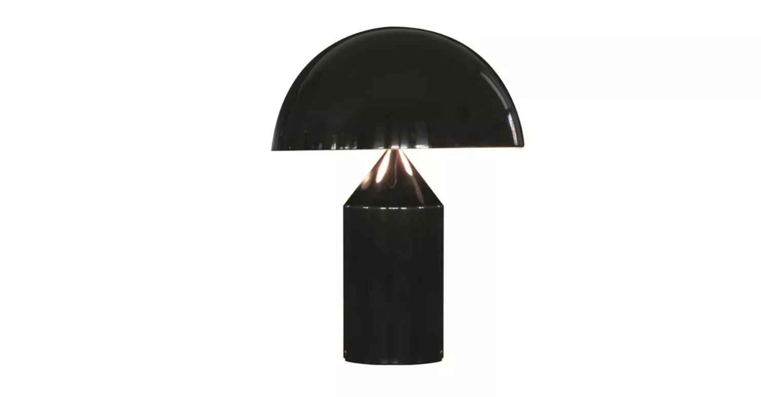 Atollo Medio Tavolo Metallo Nero - OLUCE L0239 NE Atollo Medio Tavolo Metallo Nero - OLUCE L0239 NE