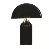 Atollo Medio Tavolo Metallo Nero - OLUCE L0239 NE