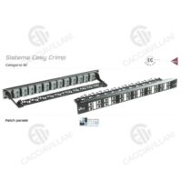 Patch Panels CCS CAT.5E 24 Prese RJ45 Non Schermate - QUBIX 2002035
