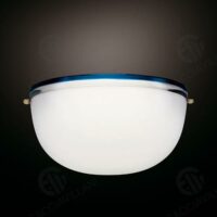 Lampada Parete Stillboi Lattimo Zaffiro Dorato - VENINI FL384719000A0GI
