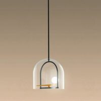 Yanzi Sospensione Led Ottone Spazzolato - ARTEMIDE 1103010A