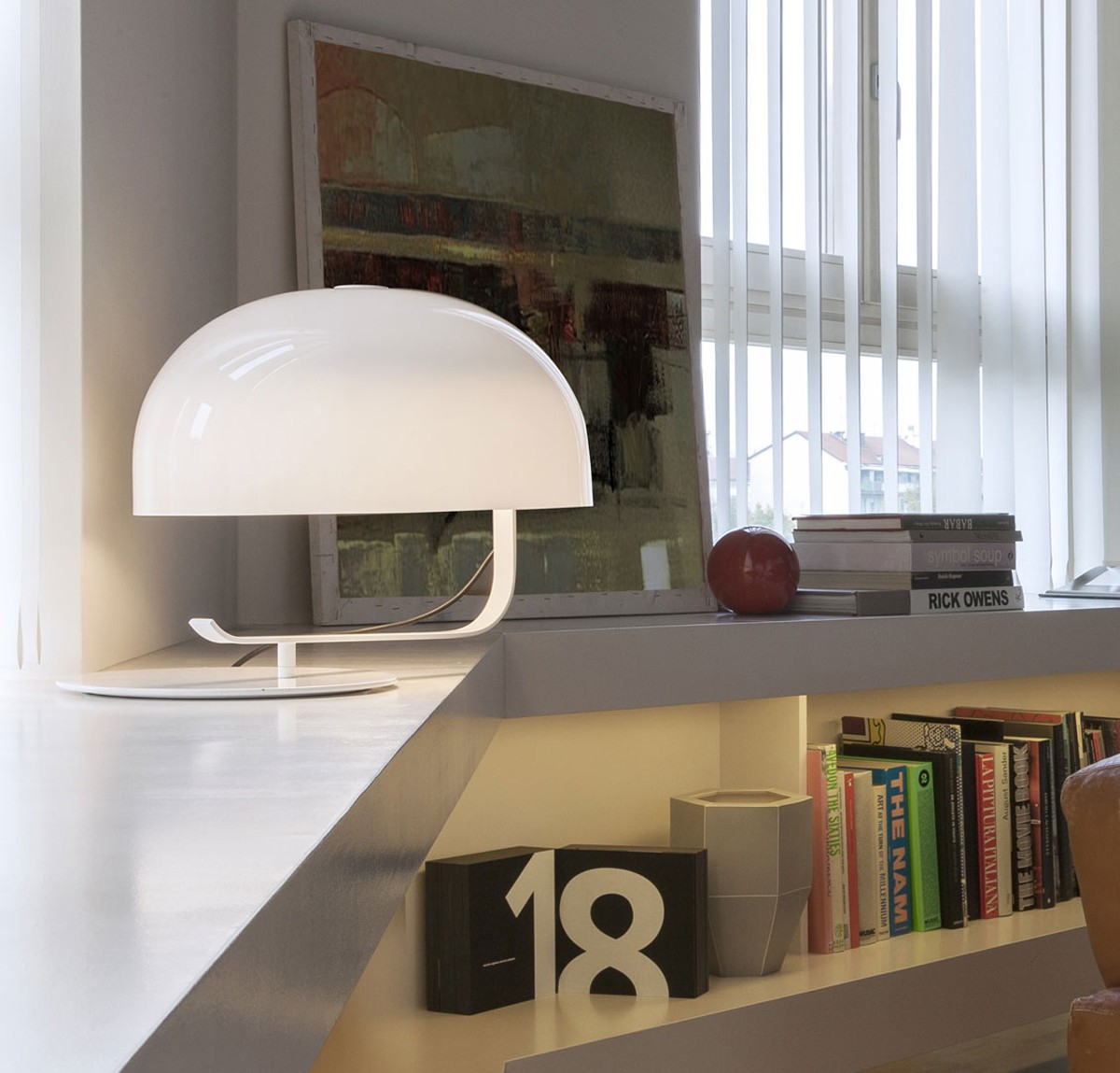 Zanuso Tavolo Bianco - OLUCE L0275 BI Zanuso Tavolo Bianco - OLUCE L0275 BI