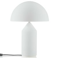 Atollo Vetro Piccola Bianco Tavolo - OLUCE L0236 BI