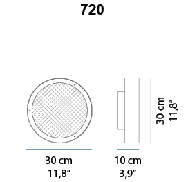 Berlin Parete Ottone Anodizzato - OLUCE L0720 OS Berlin Parete Ottone Anodizzato - OLUCE L0720 OS