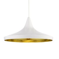 Beat Wide White Sospensione Bianco - TOM DIXON BLS01WH-PEUM
