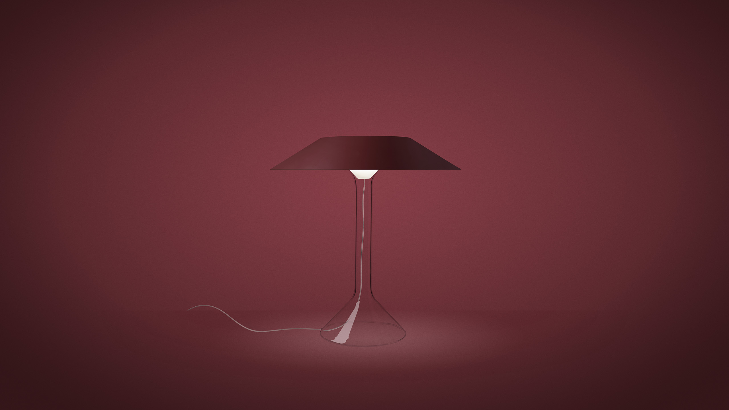 Chapeaux M Tavolo Rosso - FOSCARINI FN3140T100-68E00 Chapeaux M Tavolo Rosso - FOSCARINI FN3140T100-68E00