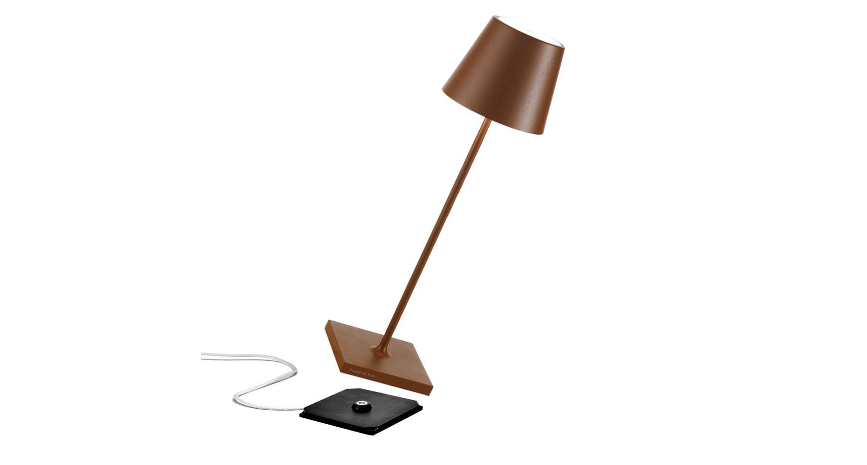 Poldina corten Lampada Tavolo Led Portatile Ricaricabile- AI LATI LD0340R3 - AI LATI LD1340R3 Poldina corten Lampada Tavolo Led Portatile Ricaricabile- AI LATI LD0340R3 - AI LATI LD1340R3