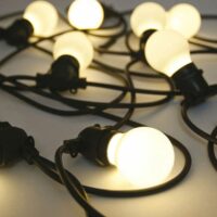 BELLA VISTA NERO SET 10 LUCI OPALI DA ESTERNO - SELETTI 07771