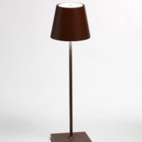 Poldina Corten Lampada Tavolo Led Portatile Ricaricabile - AI LATI LD0280R3