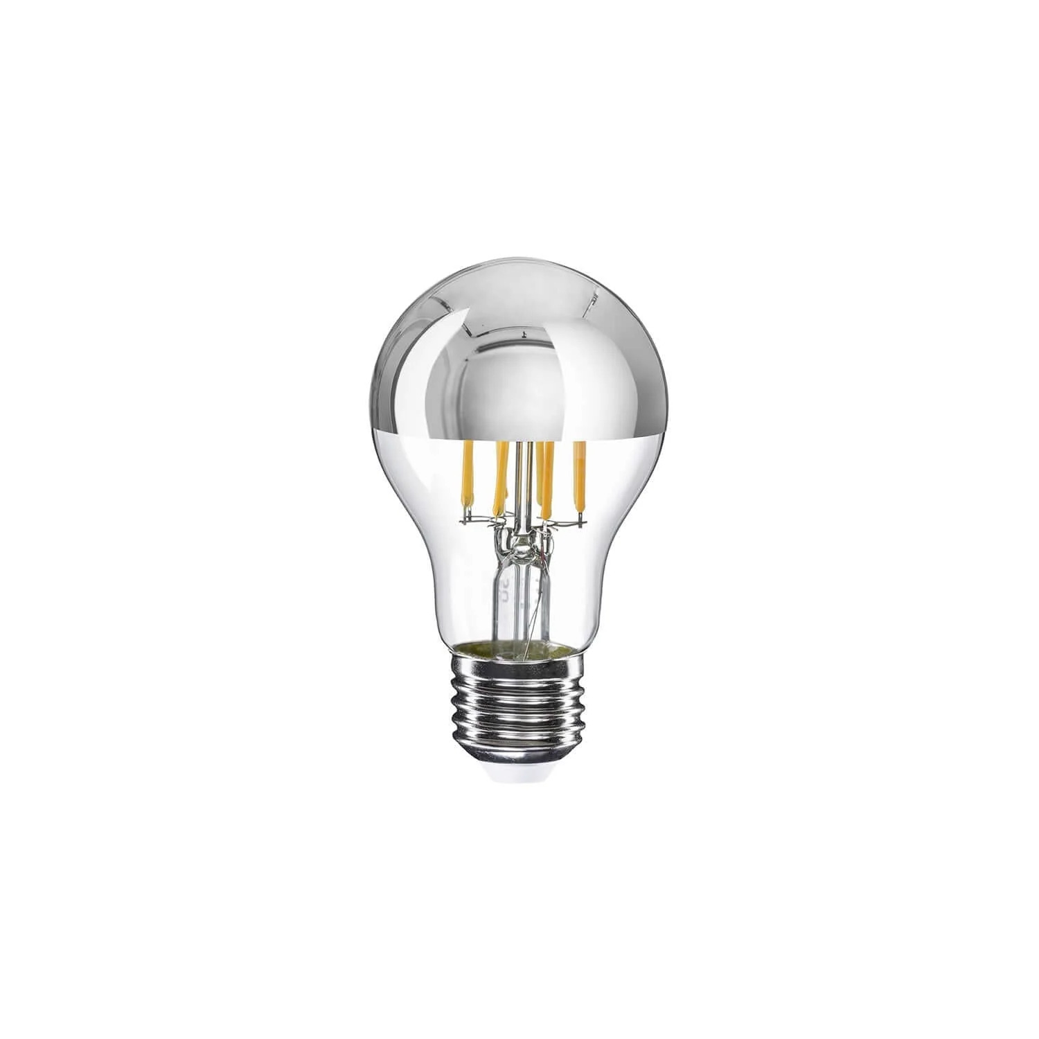 Lampadina Filament Led E27 Cupola Argentata - DAYLIGHT 700409.00A Lampadina Filament Led E27 Cupola Argentata - DAYLIGHT 700409.00A