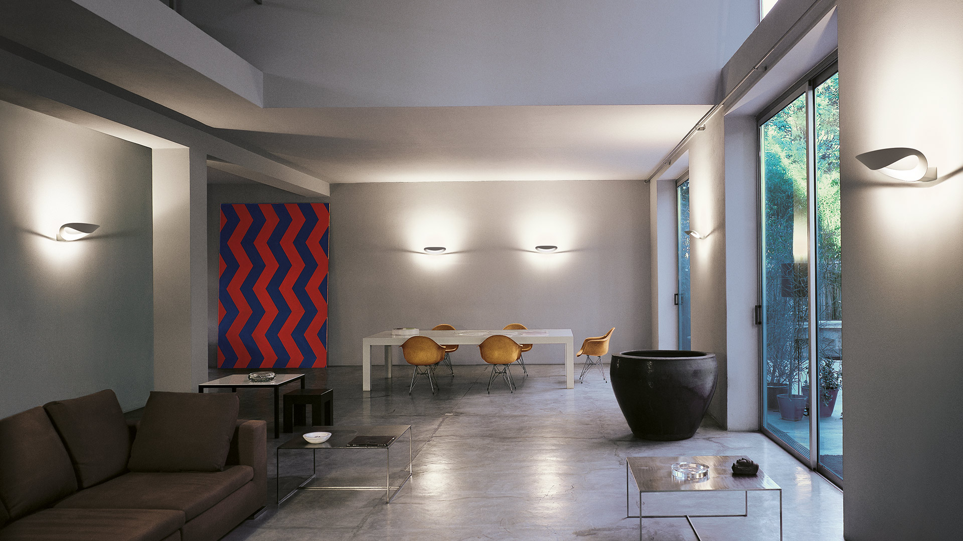 Mesmeri Lampada Parete Led Bianco - ARTEMIDE 0918010A Mesmeri Lampada Parete Led Bianco - ARTEMIDE 0918010A