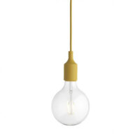 E27 Pendant Mostarda Sospensione Led - Lampada Led Compresa - MUUTO 13350