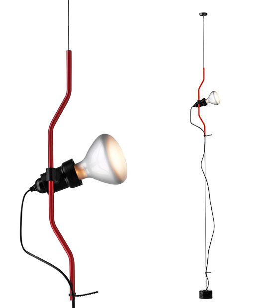 Parentesi Rosso Dimmer Lampada Led Esclusa - FLOS F5600035 Parentesi Rosso Dimmer Lampada Led Esclusa - FLOS F5600035