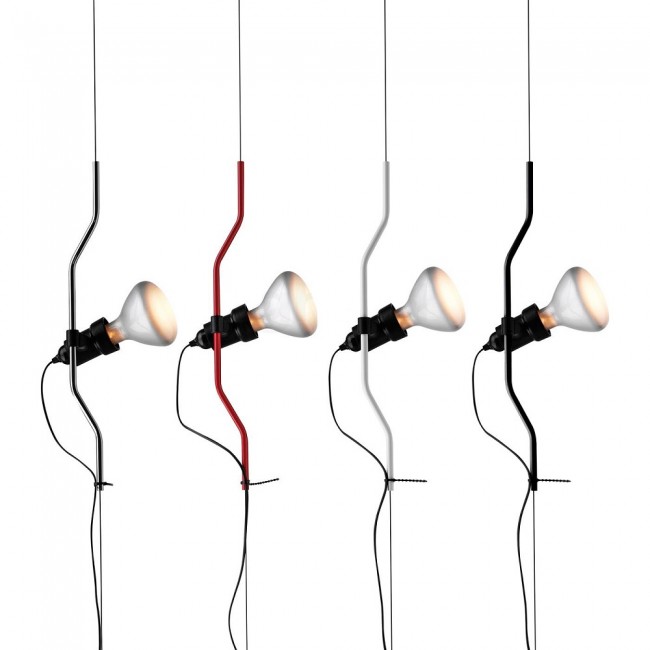 Parentesi Nero Lampada Led Esclusa - FLOS F5400030 Parentesi Nero Lampada Led Esclusa - FLOS F5400030