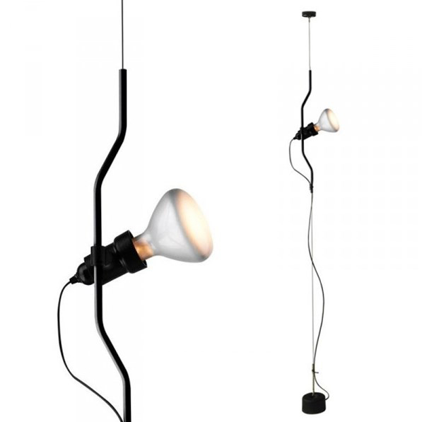Parentesi Nero Dimmer Lampada Led Eslusa - FLOS F5600030 Parentesi Nero Dimmer Lampada Led Eslusa - FLOS F5600030