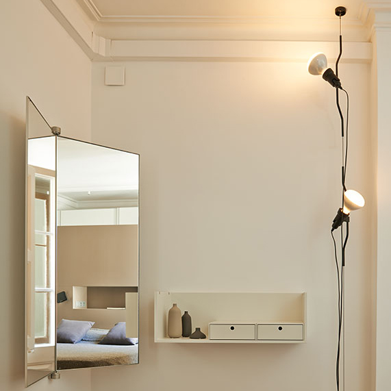 Parentesi Nero Dimmer Lampada Led Eslusa - FLOS F5600030 Parentesi Nero Dimmer Lampada Led Eslusa - FLOS F5600030