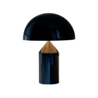 ATOLLO PICCOLO IN METALLO NERO - OLUCE L0238 NE