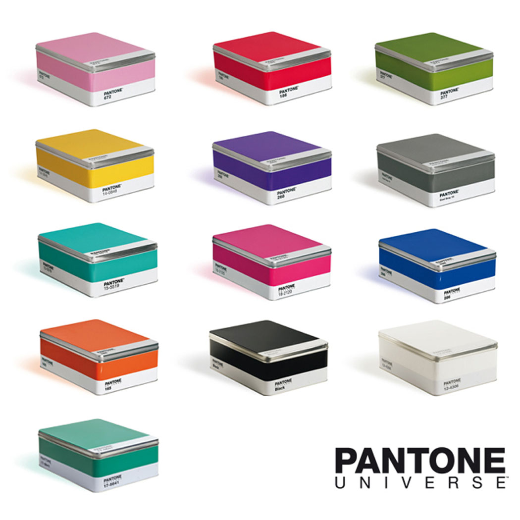 PANTONE SCATOLA METALLO EMERALD - SELETTI 08198 PANTONE SCATOLA METALLO EMERALD - SELETTI 08198