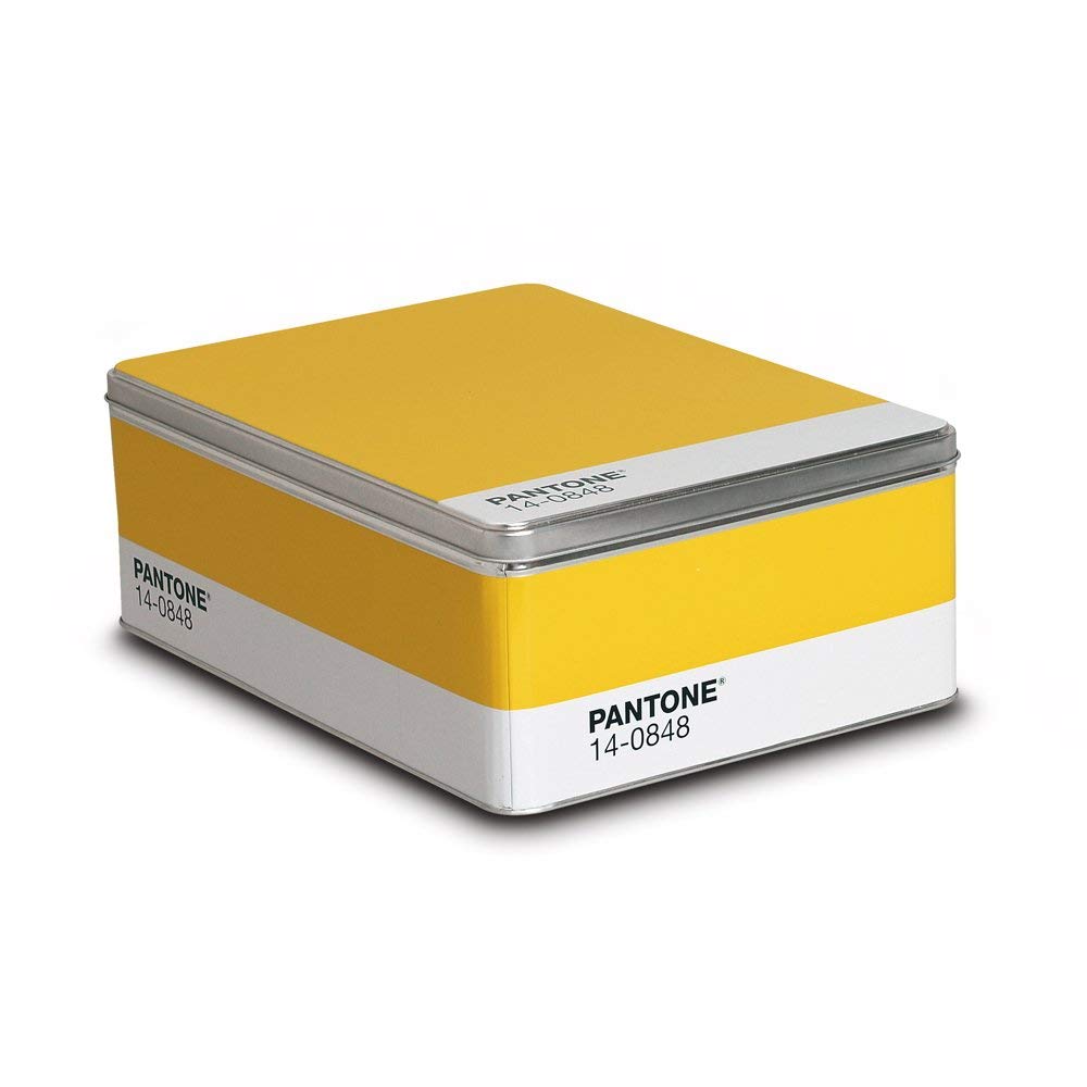 PANTONE SCATOLA METALLO GIALLO - SELETTI 08168 PANTONE SCATOLA METALLO GIALLO - SELETTI 08168