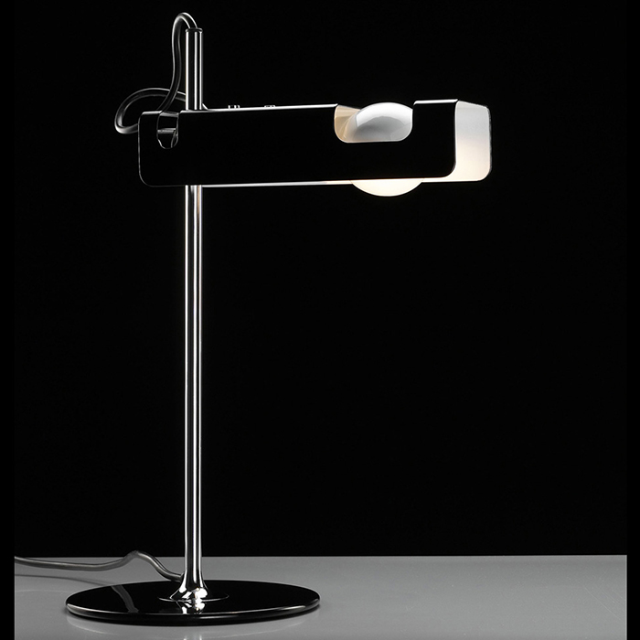 Spider Tavolo Nero Joe Colombo - OLUCE L0291 NE Spider Tavolo Nero Joe Colombo - OLUCE L0291 NE