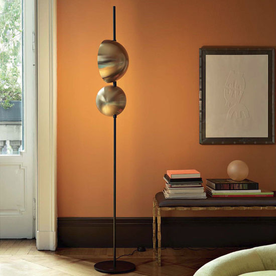 Superluna Terra Led Ottone - OLUCE L0397 OR Superluna Terra Led Ottone - OLUCE L0397 OR