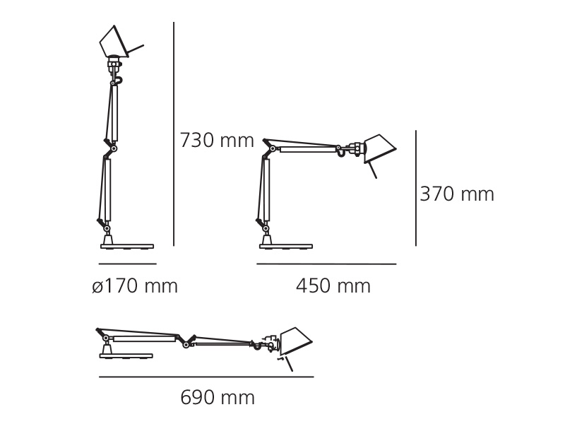 Tolomeo Micro Oro Lampada Tavolo - ARTEMIDE 0011860A Tolomeo Micro Oro Lampada Tavolo - ARTEMIDE 0011860A
