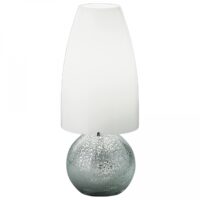 ARGEA LAMPADA COMODINO Lattimo Foglia Argento - VENINI 872.01