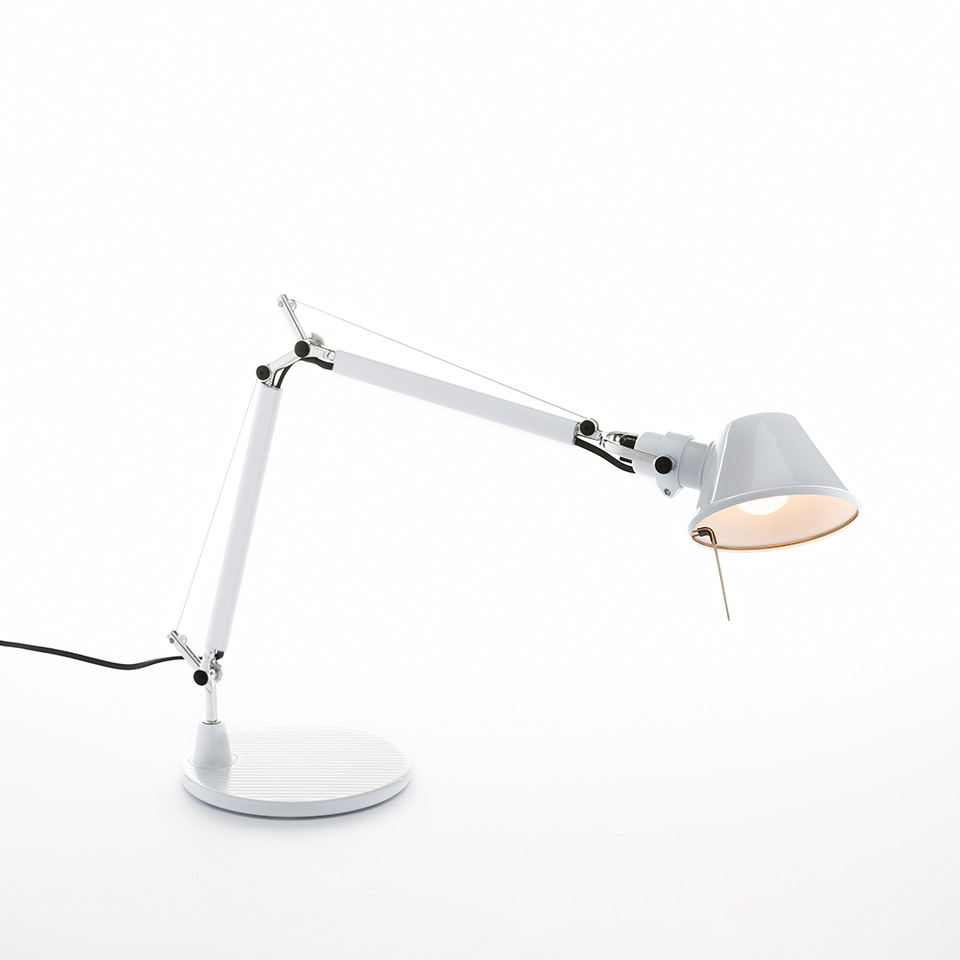 Tolomeo Micro Bianco Lucido Lampada Tavolo - ARTEMIDE 0011820A Tolomeo Micro Bianco Lucido Lampada Tavolo - ARTEMIDE 0011820A