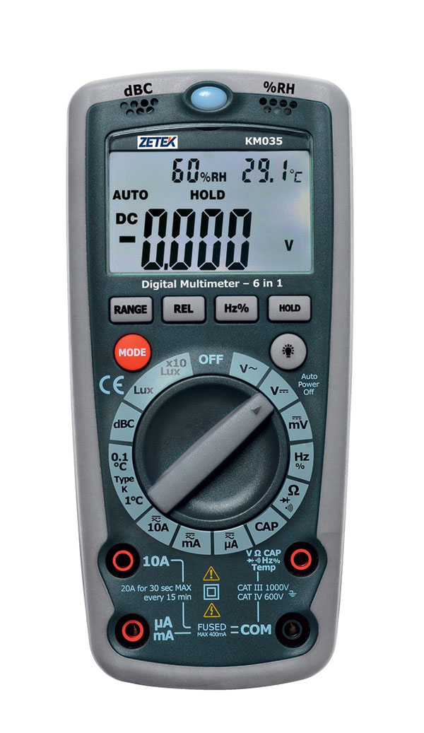 ZeteK Multimetro Professionale - ZECA KM035 ZeteK Multimetro Professionale - ZECA KM035